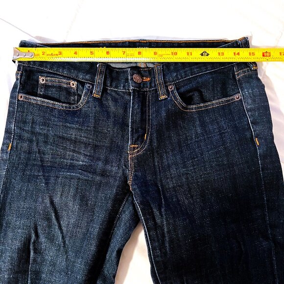 J.Crew Dark Wash Ever Stretch Skinny Ankle Toothpick Jeans 27 - Picture 13 of 16